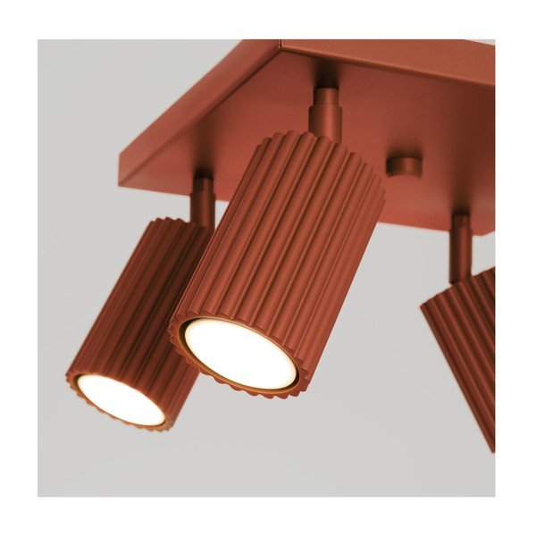 Téglavörös spotlámpa 25x25 cm Gleam – Sollux-image-1