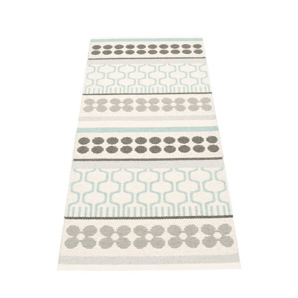 Szürke-türkiz kültéri-beltéri szőnyeg 70x90 cm Asta Pale Turquoise – Pappelina-image-2