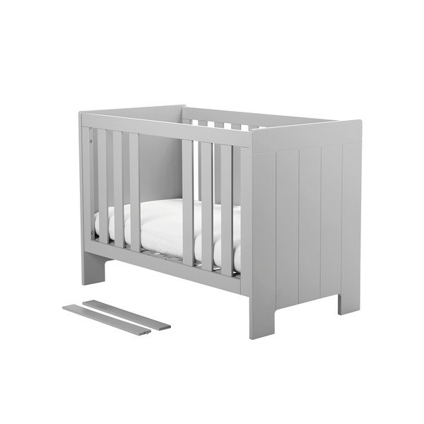 Calmo szürke variálható kiságy, 140 x 70 cm - Pinio-image-3