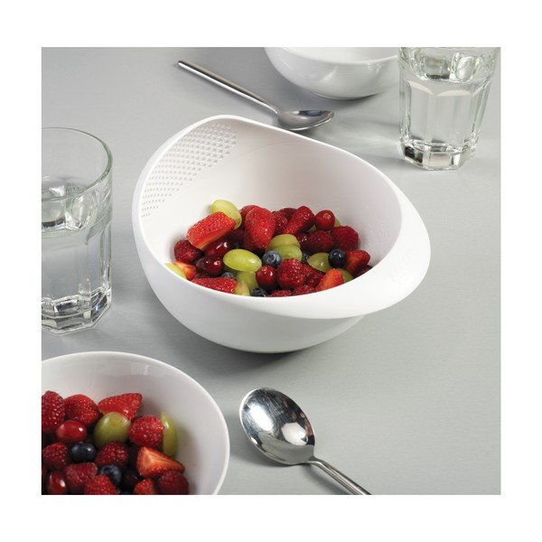 Prep&Serve fehér tésztaszűrő edény, hosszúság 29 cm - Joseph Joseph-image-2