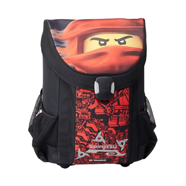 Ninjago Easy piros iskolatáska, tolltartó és tornazsák szett - LEGO®-image-2