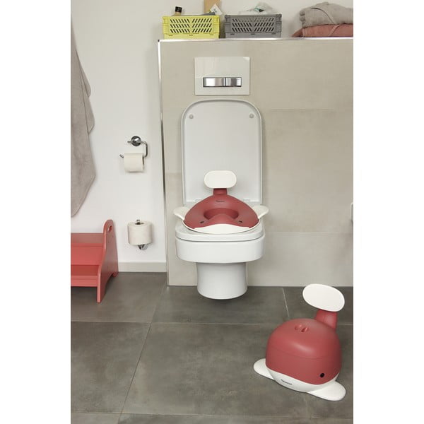 Sötét rózsaszín WC-szűkítő Dusty pink – Kindsgut-image-3