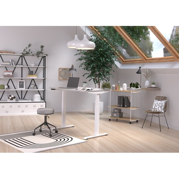 Íróasztal elektromosan állítható magassággal 80x140 cm Jet – Germania-image-1