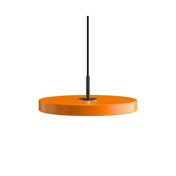 Narancssárga LED függőlámpa fém búrával ø 31 cm Asteria Mini – UMAGE