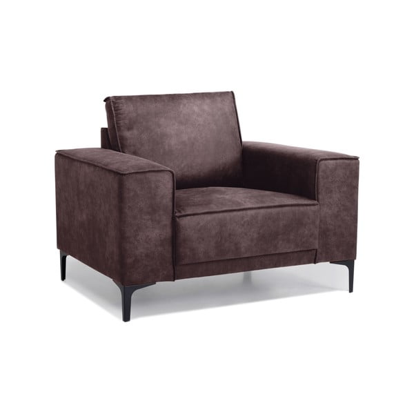 Copenhagen sötétbarna műbőr fotel - Scandic