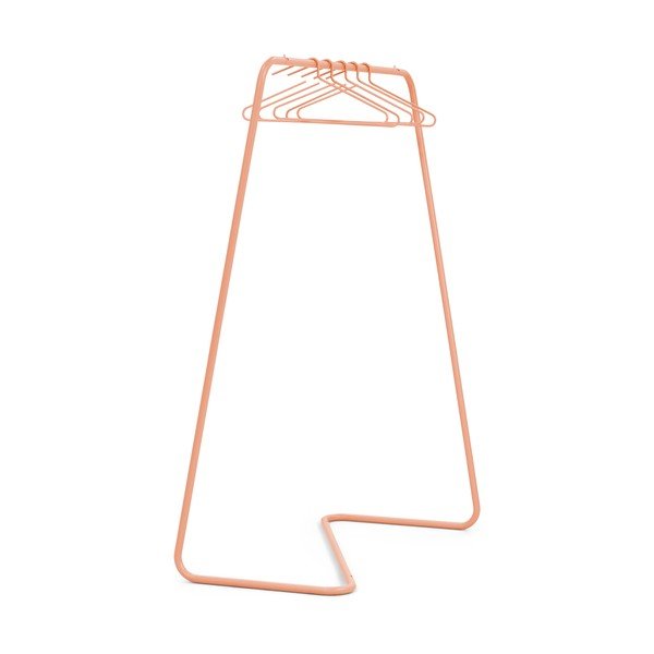 Lazacszínű acél ruhatartó állvány 118x160x57 cm Hang-On – Spinder Design