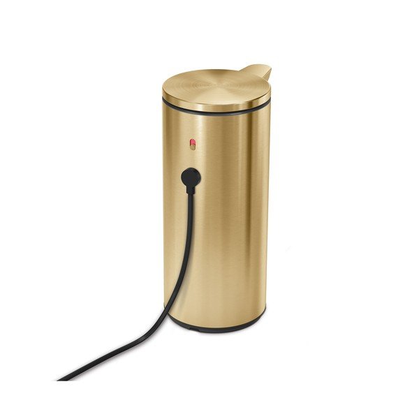 Fényes aranyszínű automata acél szappanadagoló 266 ml – simplehuman-image-3
