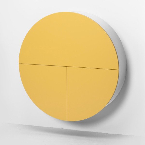 Pill sárga-fehér többfunkciós fali asztal - EMKO-image-3