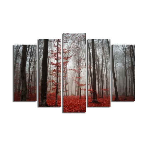Deep Forrest többrészes kép, 105 x 70 cm