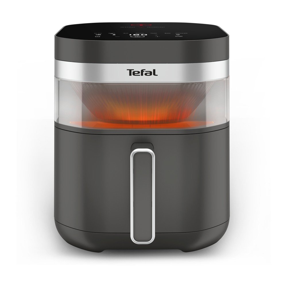Sötétszürke forrólevegős fritőz Infrared EY832HE0 Tefal