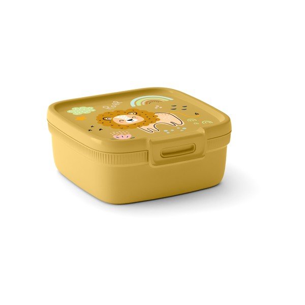 Sárga műanyag gyerek uzsonnás doboz – Curver