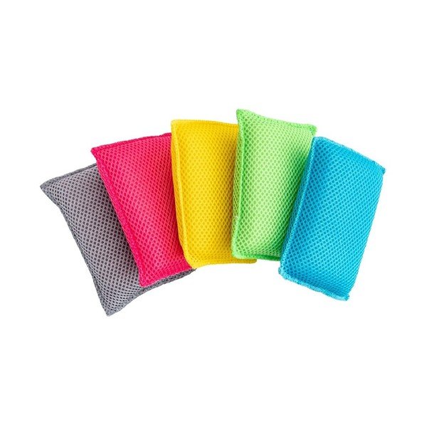 Mikroszálas mosogatószivacs szett 5 db-os – Addis-image-1