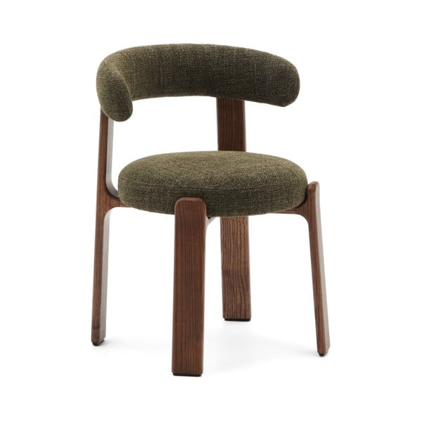 Khaki-barna kőrisfa étkezőszék Granite – Kave Home