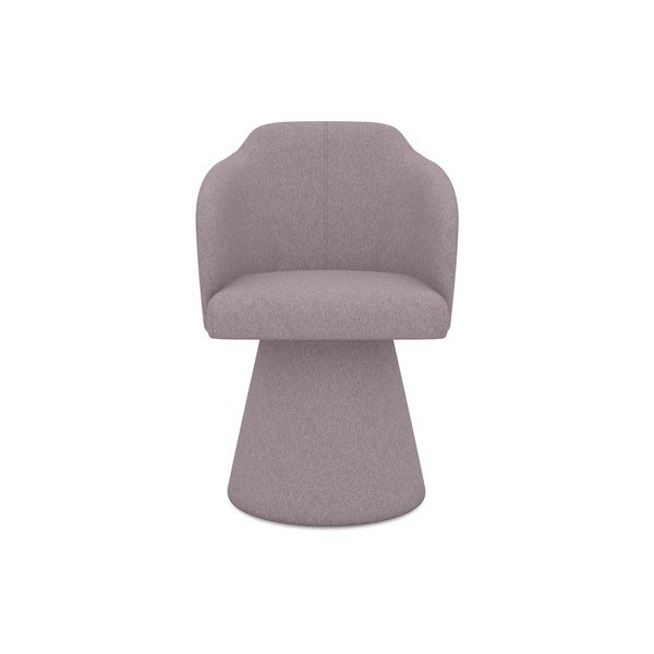 Levendula színű kárpitozott étkezőfotel Kanoa – Makamii-image-1