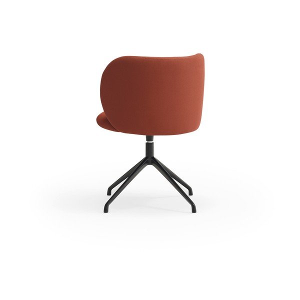 Téglavörös kárpitozott étkezőfotel Mogi – Teulat-image-3