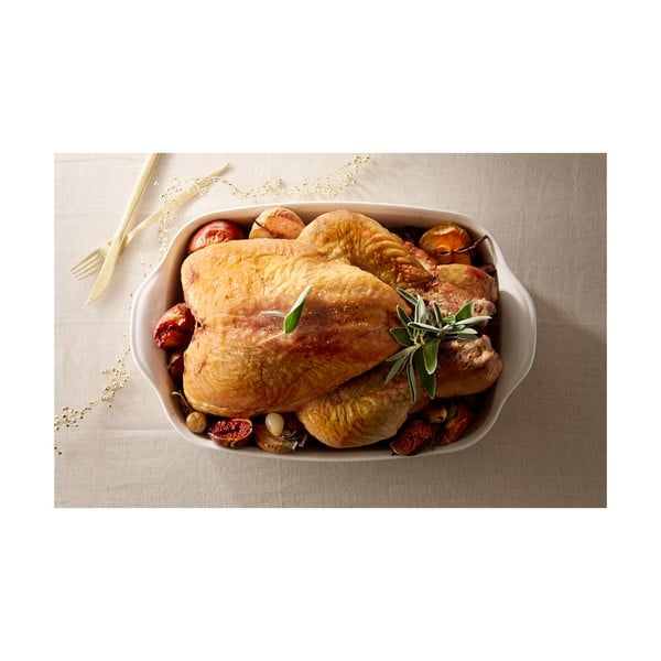 Ultime krémszínű kerámia sütőtál, 42,5 x 28 cm - Emile Henry-image-4