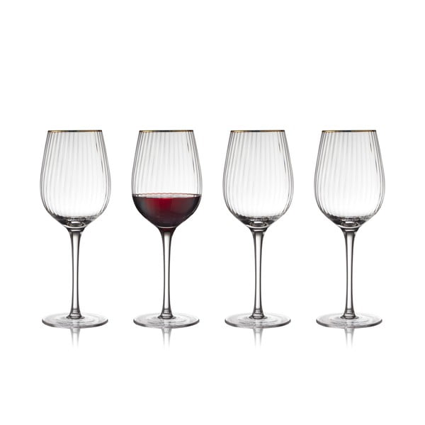 Borospohár szett 4 db-os 300 ml Palermo – Lyngby Glas