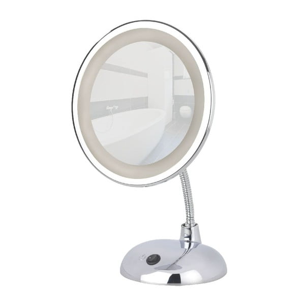 Style nagyítós kozmetikai tükör, LED világítással - Wenko-image-1