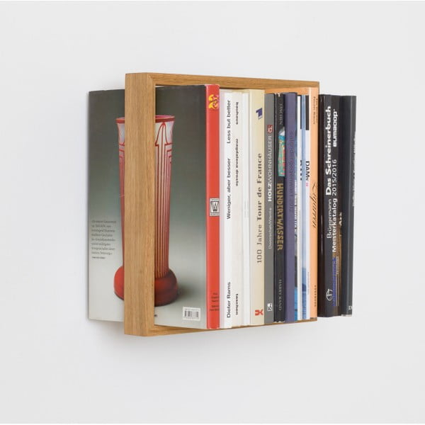 b7 tölgyfa könyvespolc, magasság 34 cm - das kleine b-image-1