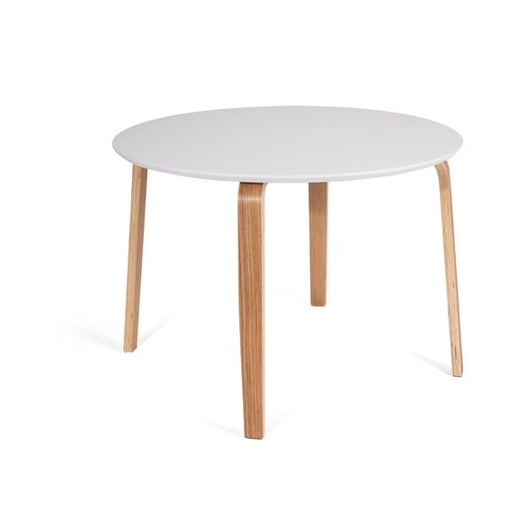 Kerek étkezőasztal fehér asztallappal ø 110 cm Lana - Bonami Essentials