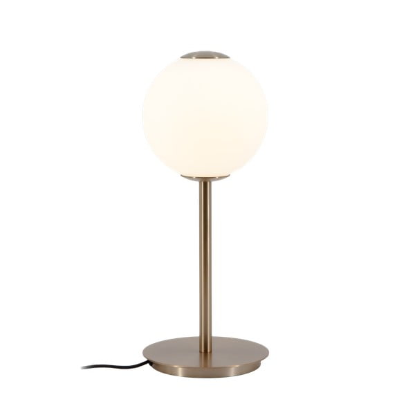 Sárgaréz színű fém LED dimmelhető asztali lámpa üveg búrával (magasság 37 cm) Audrey Table – UMAGE