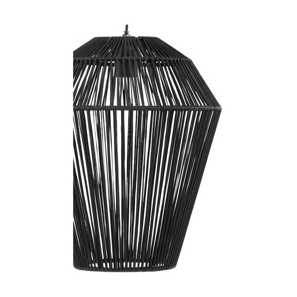 Fekete mennyezeti lámpa ø 30 cm Deya – Light & Living-image-4