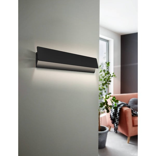 Fekete LED fali lámpa ZUBIALDE – EGLO-image-1