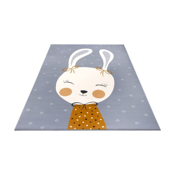 Szürke gyerek szőnyeg 150x80 cm Bunny Polly - Hanse Home-image-2