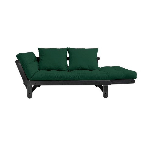 Beat Black/Forest Green kinyitható kanapé - Karup Design-image-3