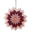 Ice rózsaszín karácsonyi dekoráció, ø 60 cm - Star Trading