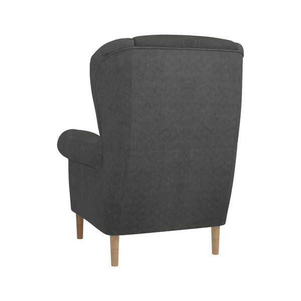 Sötétszürke füles fotel Swan – Ropez-image-2