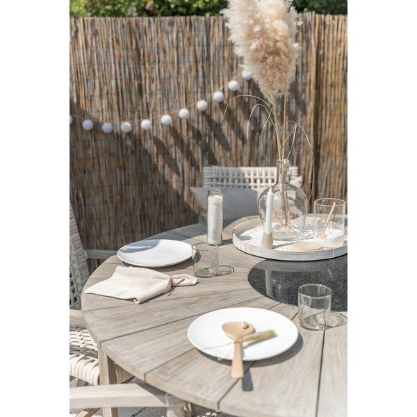 Provence teakfa kerti asztal, ø 150 cm - Hartman-image-1