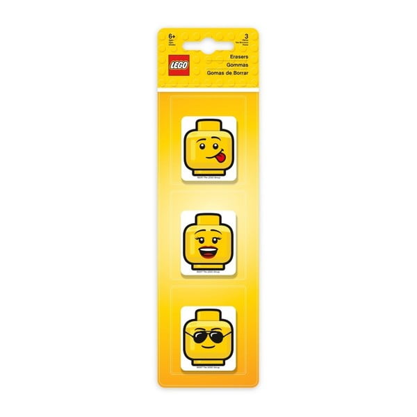 Iconic 3 db-os radírgumi szett - LEGO®
