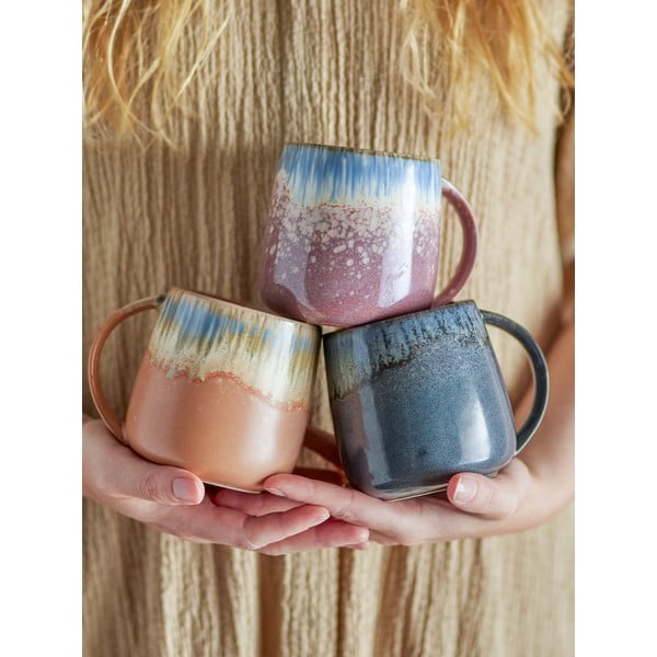 Kőedény bögre szett 3 db-os 460 ml Cloe – Bloomingville-image-1