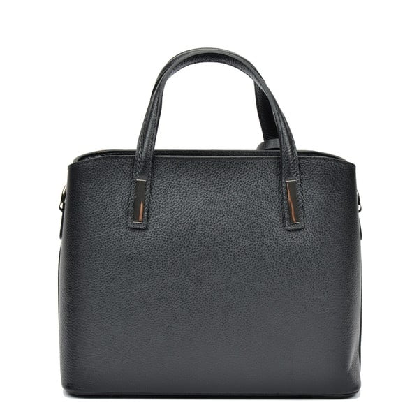 Lacy fekete bőr kézitáska - Sofia Cardoni-image-1