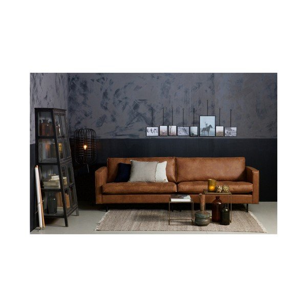 Fields barna gyapjú szőnyeg, 240 x 170 cm - BePureHome-image-1