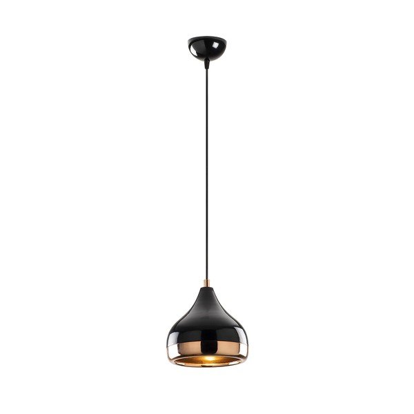 Yildo fekete-rézszínű függőlámpa, ø 17 cm - Opviq lights-image-2