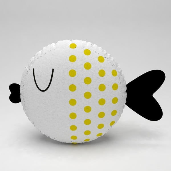 Fish With Yellow Dots gyerek kispárna - OYO Kids