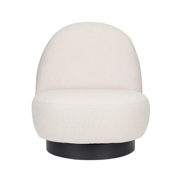 Krémszínű forgó fotel Eden – Zuiver-image-1