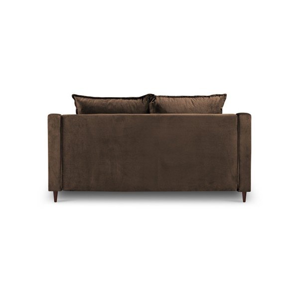 Freesia barna bársony kanapé, 150 cm - Mazzini Sofas-image-3