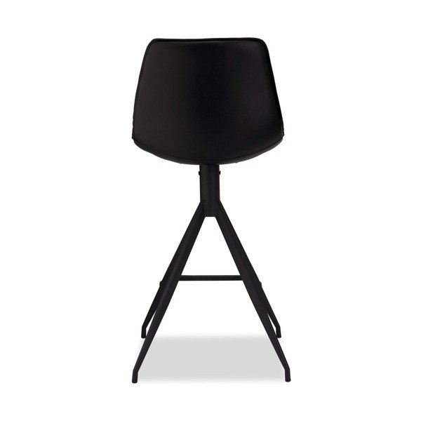 Fekete forgó bárszék szett 2 db-os 98 cm Isabel – Furnhouse-image-2