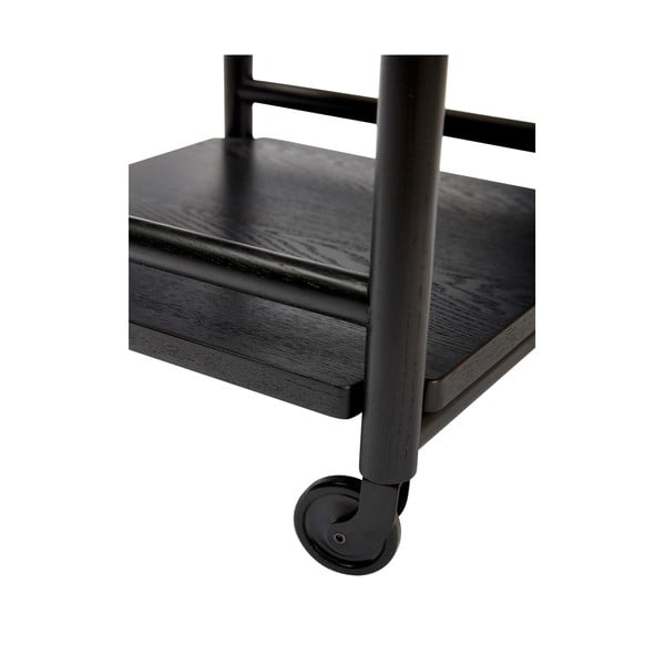 Tölgyfa zsúrkocsi 40x40 cm Norm – Hübsch-image-2