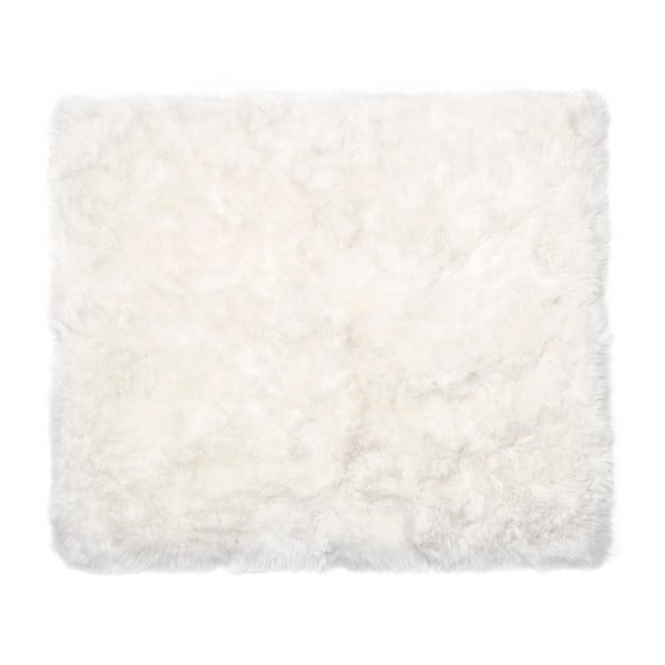 Zealand Sheep fehér bárányszőrme szőnyeg, 130 x 150 cm - Royal Dream