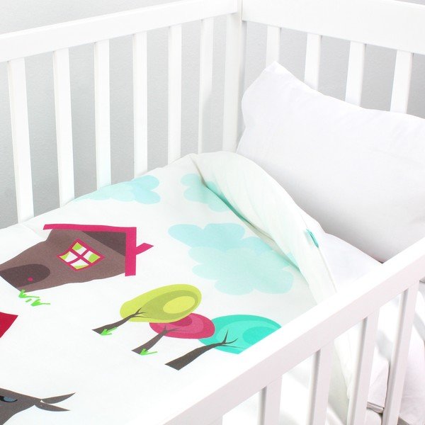 Grandma gyermek pamut ágyneműhuzat, 100 x 120 cm - Mr. Fox-image-1