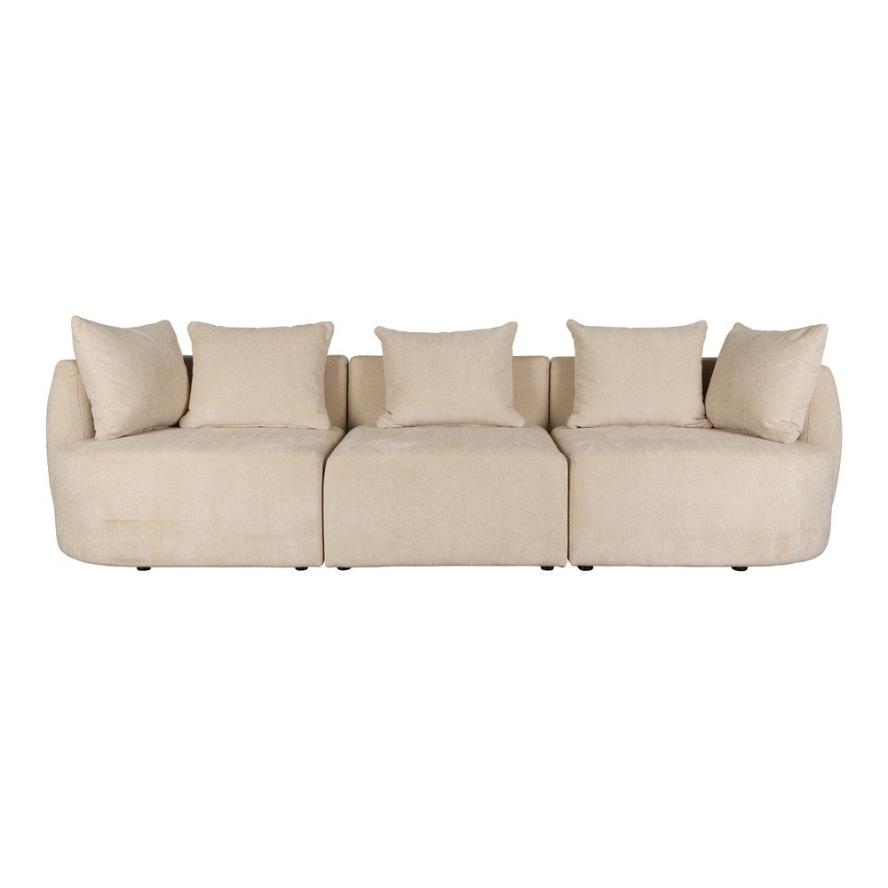Bézs kanapé 210 cm Rocca Dutchbone