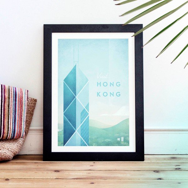 Hong Kong poszter, A2 - Travelposter-image-1