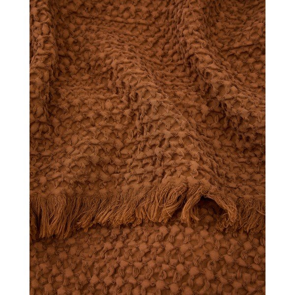Barna takaró 130x170 cm Nulina – Kave Home-image-4