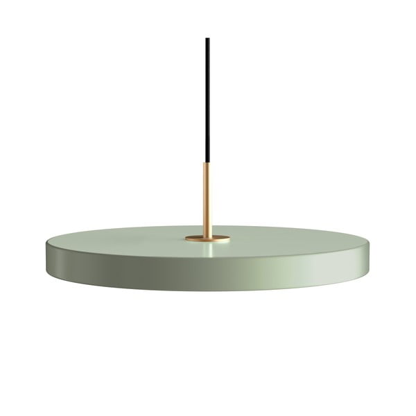 Világoszöld LED függőlámpa fém búrával ø 43 cm Asteria – UMAGE