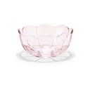 Világos rózsaszín üveg tálka szett 2 db-os ø 13 cm Lily – Holmegaard