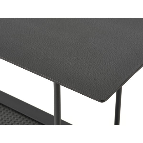 Fekete konzolasztal 37x100 cm Pensacola – Unique Furniture-image-3